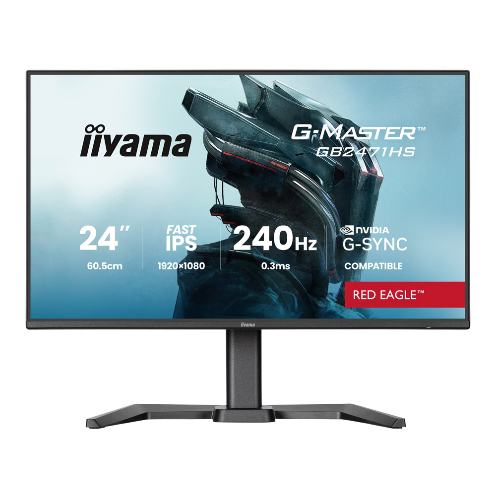 Iiyama G-Master Red Eagle GB2471HS-B1 60,5 cm (23,8 Zoll) Gaming-Monitor