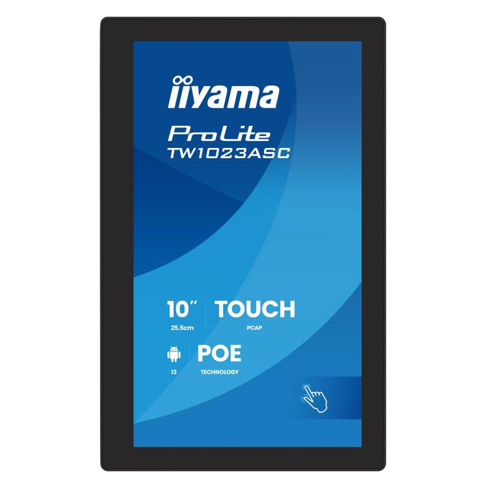 iiyama ProLite TW1023ASC-B3P 25,5 cm (10,1 Zoll) Touchscreen-PC schwarz