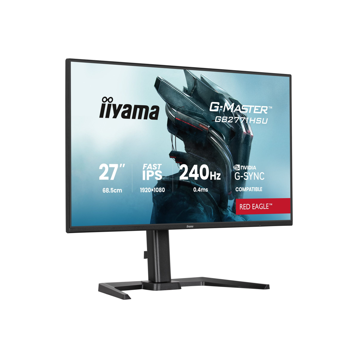 iiyama G-Master Red Eagle GB2771HSU-B1 68,6 cm (27 Zoll) Gaming-Monitor
