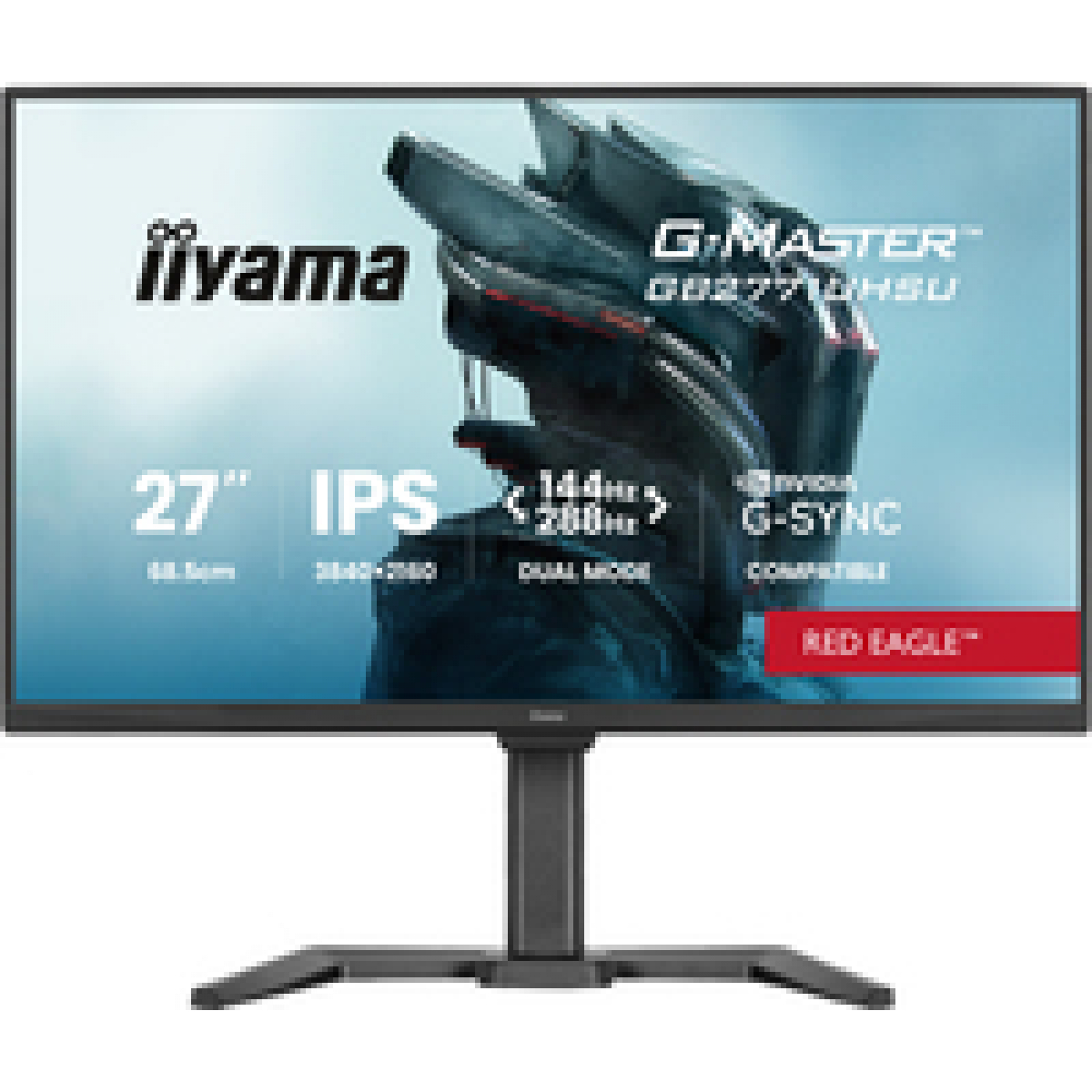 iiyama G-Master Red Eagle GB2771UHSU-B1 68,6 cm (27 Zoll) 4K-Gaming-Monitor