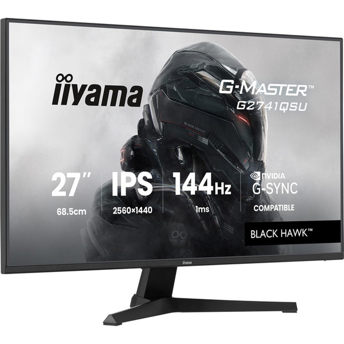 Iiyama G-Master Black Hawk G2741QSU-B1 68,6 cm (27 Zoll) Gaming-Monitor