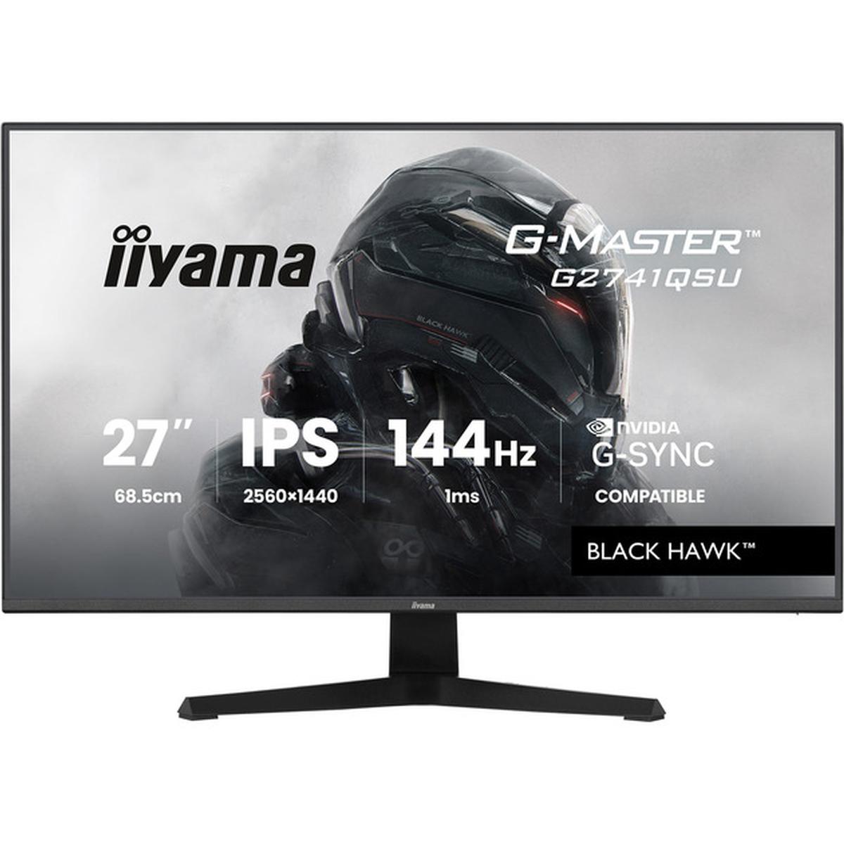 Iiyama G-Master Black Hawk G2741QSU-B1 68,6 cm (27 Zoll) Gaming-Monitor