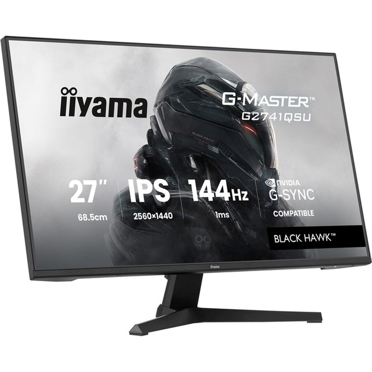 Iiyama G-Master Black Hawk G2741QSU-B1 68,6 cm (27 Zoll) Gaming-Monitor