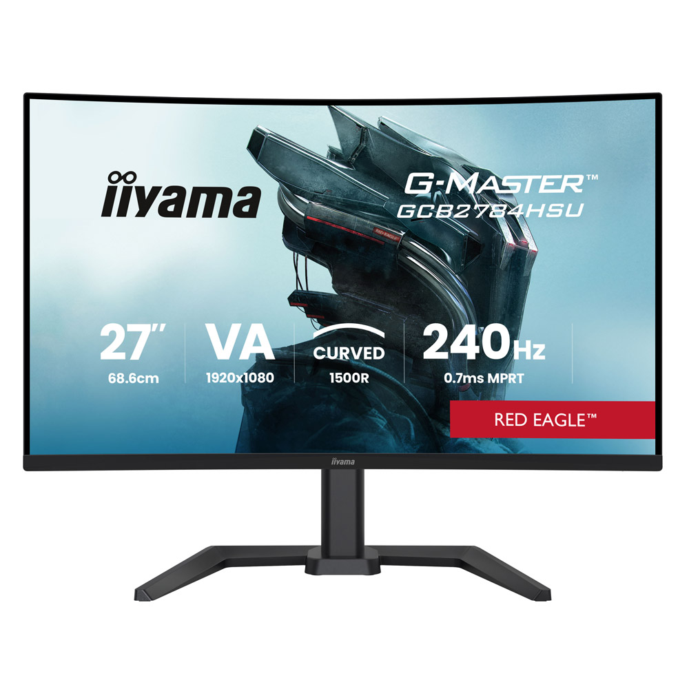 Iiyama G-Master Red Eagle GCB2784HSU-B1 68,6 cm (27 Zoll) Curved-Gaming-Monitor