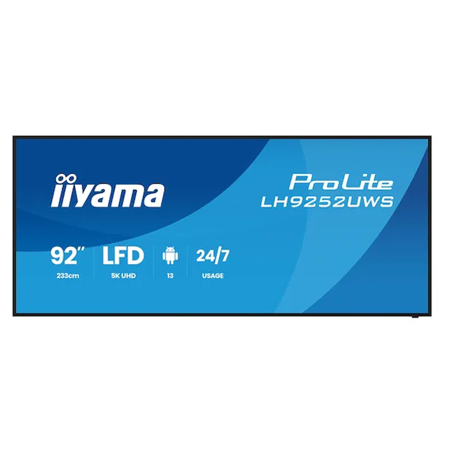 Iiyama ProLite LH9252UWS-B1AG 233 cm (92 Zoll) 5K-Digital-Signage-Display