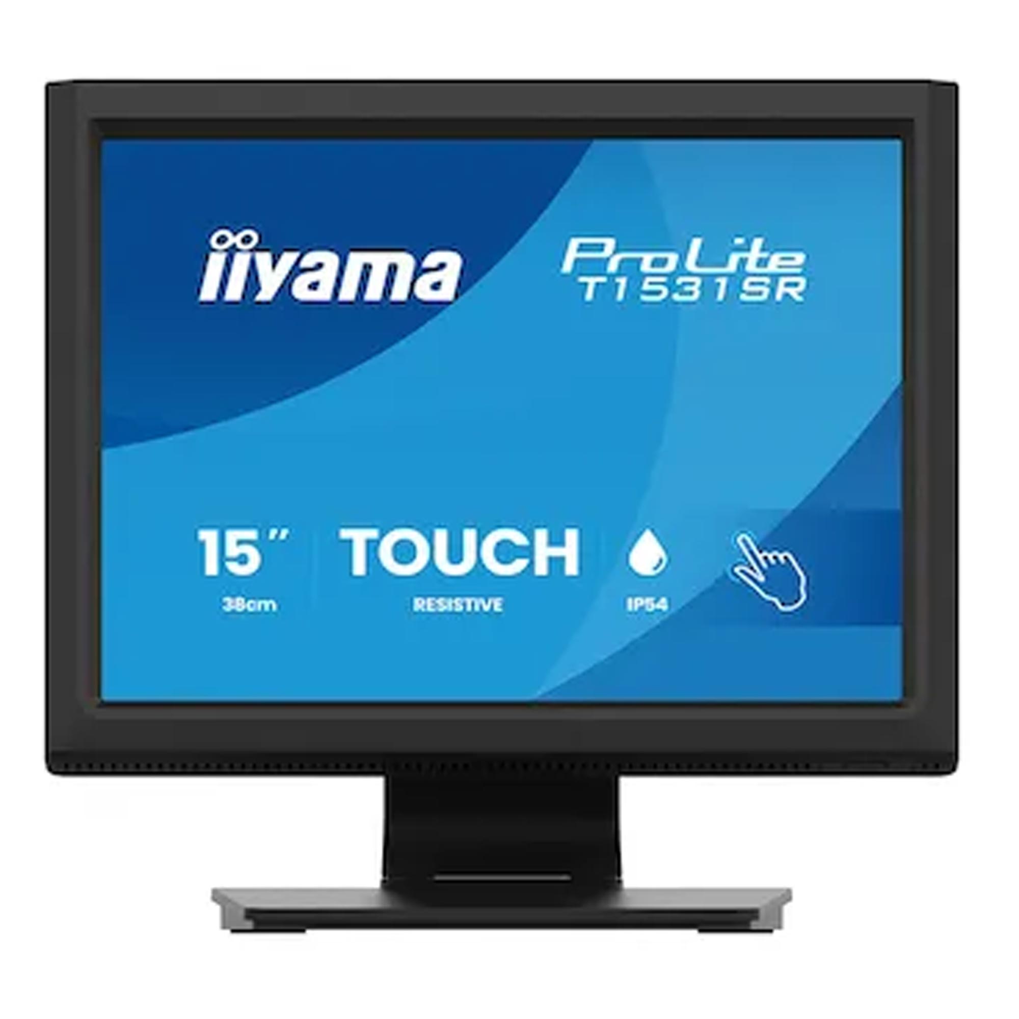 iiyama ProLite T1531SR-B2S 38,1 cm (15 Zoll) Touch-LED-Monitor
