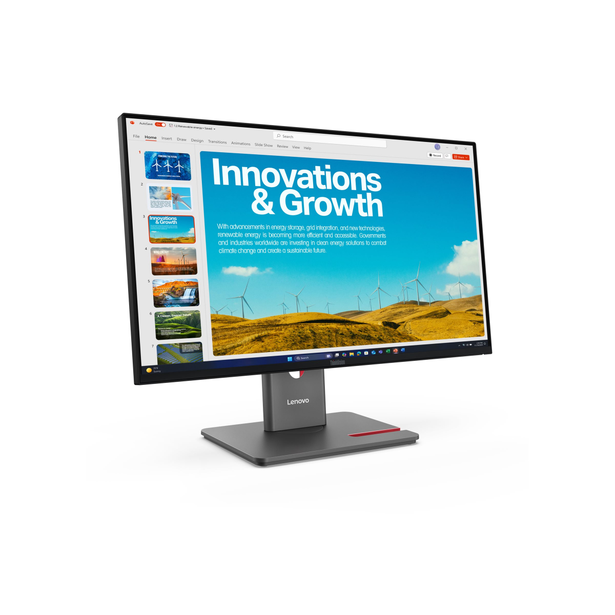 Lenovo ThinkVision P24QD-40 61 cm (24 Zoll) LED-Monitor