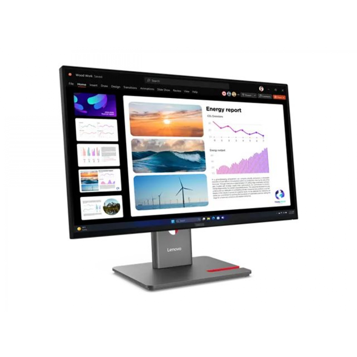 Lenovo ThinkVision P24Q-40 61 cm (24 Zoll) LED-Monitor
