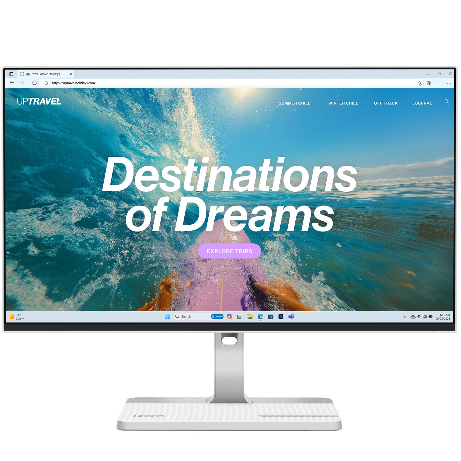 Lenovo L24D-4C 60,5 cm (24 Zoll) LED-Monitor