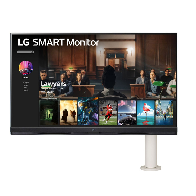 LG 32SQ780S-W 80cm (31,5 Zoll) 4K-Smart-Monitor (B-Ware)