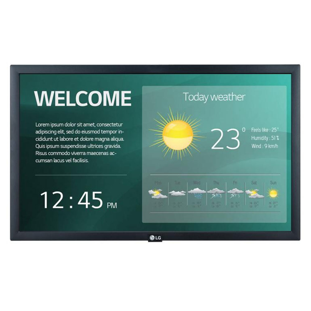LG 22SM3G-B 56 cm (22 Zoll) Digital Signage Display