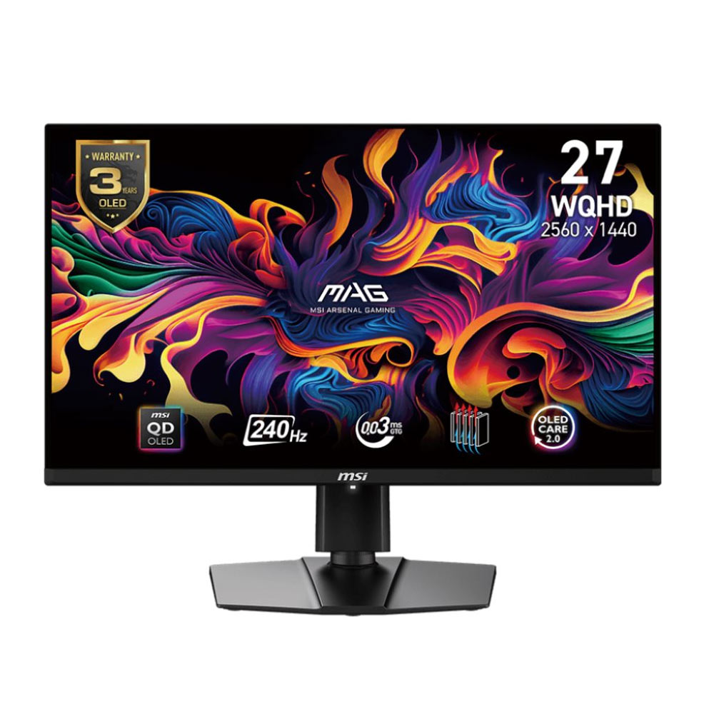 MSI MAG 271QPXDE QD-OLED E2 67,3cm (26,5 Zoll) QHD Gaming Monitor