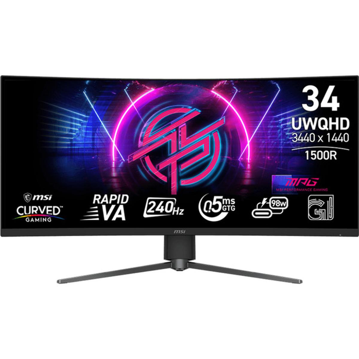 MSI MPG 346CQRFDE X24 86,4 cm (34 Zoll) Curved-Gaming-Monitor
