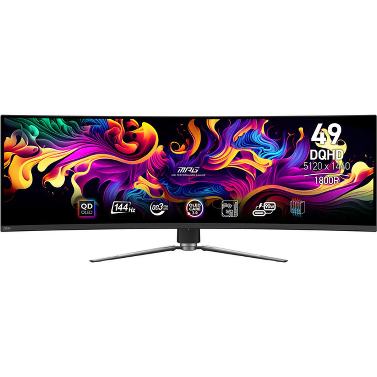 MSI MPG 491CQPDE 124,5 cm (49 Zoll) Curved-OLED-Gaming-Monitor