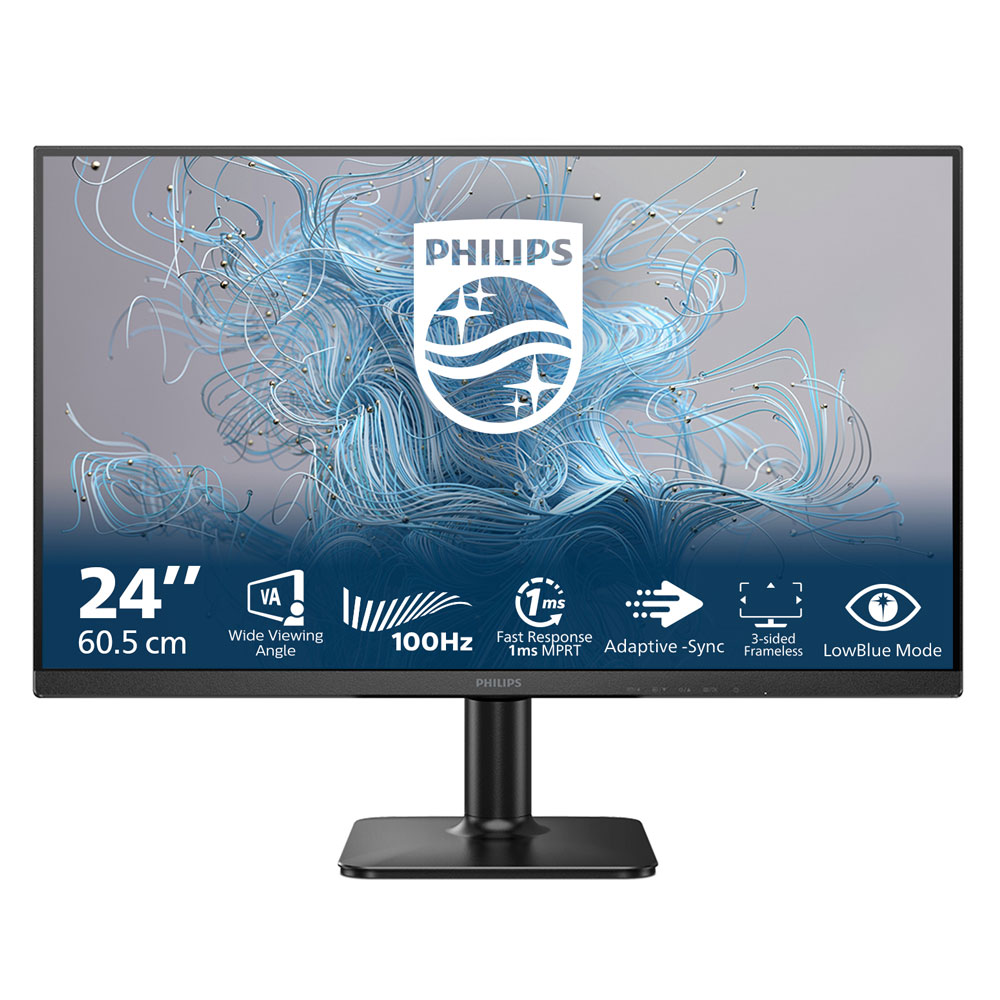 Philips 24E2N1100LB 61 cm (24 Zoll) LED-Monitor schwarz