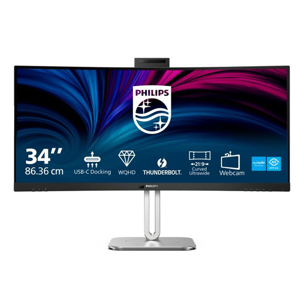 Philips 34B2U6603CH 34 Zoll (86,4 cm) Curved-LED-Monitor