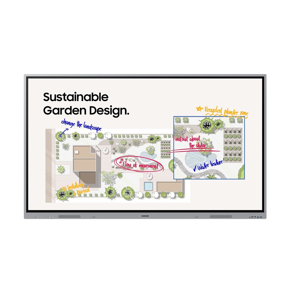 Samsung WE86FX 218,4 cm (86 Zoll) Interactive Display