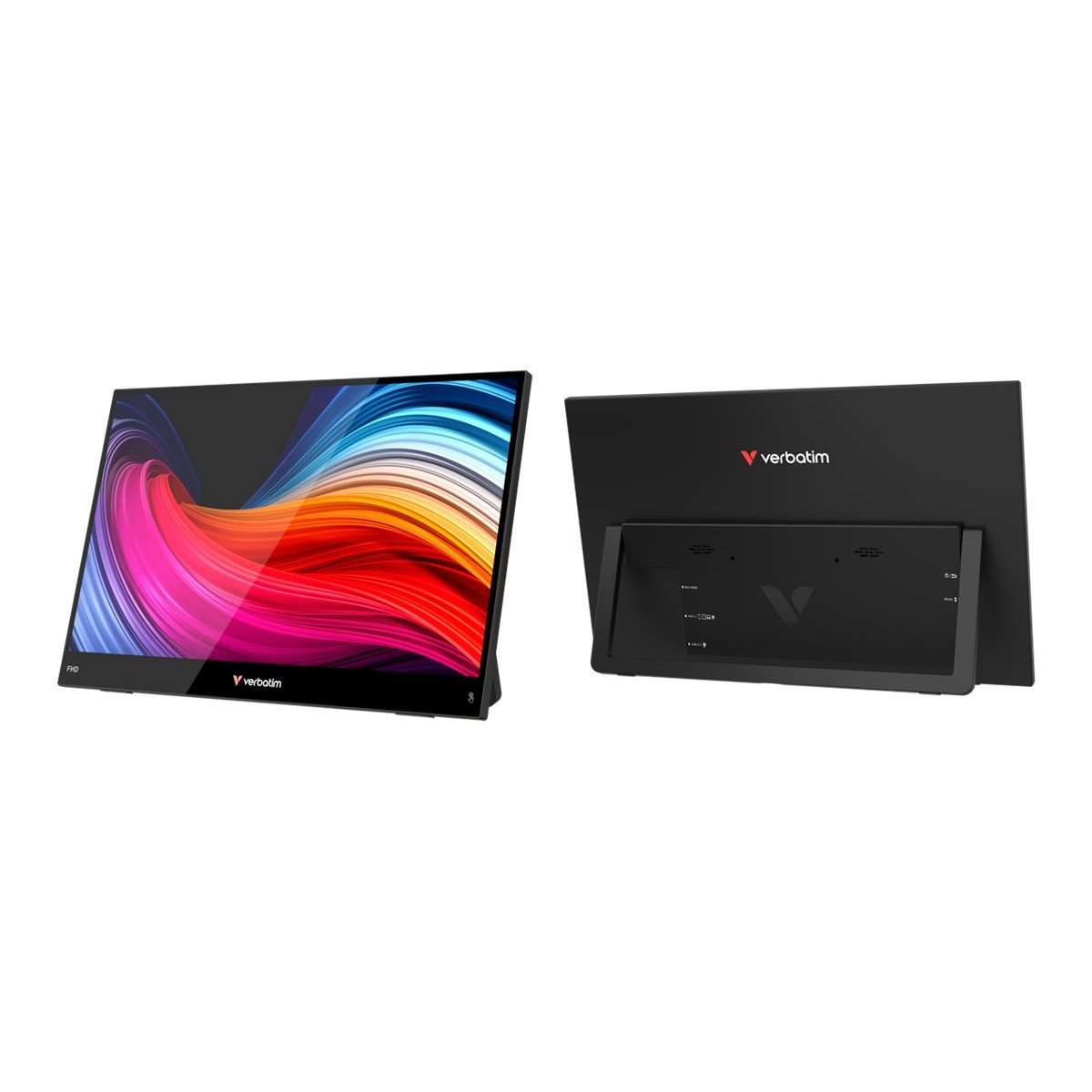 Verbatim 15,6 Zoll tragbarer USB-C Monitor