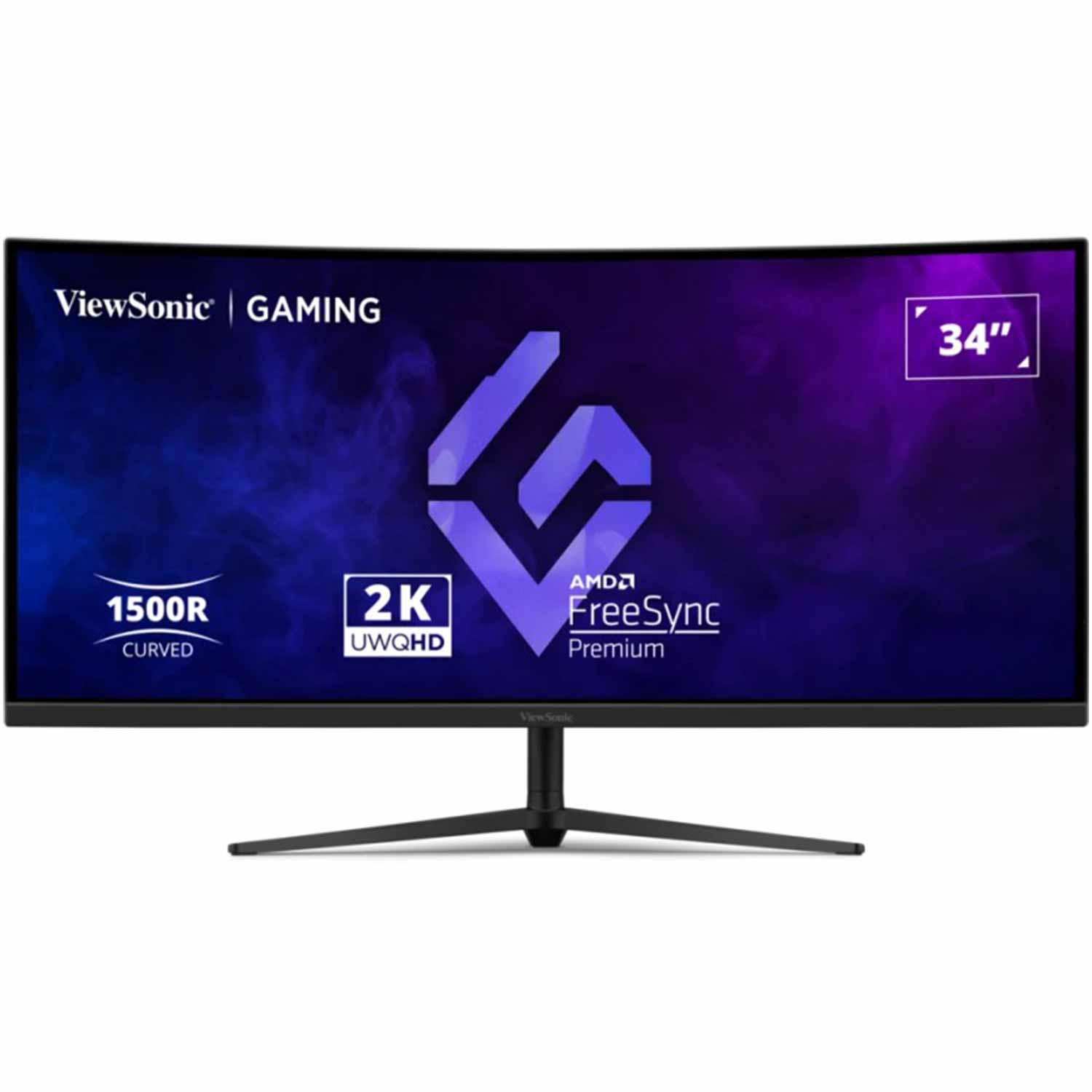 ViewSonic VX3418C-2K 86,4 cm (34 Zoll) Curved-LED-Monitor