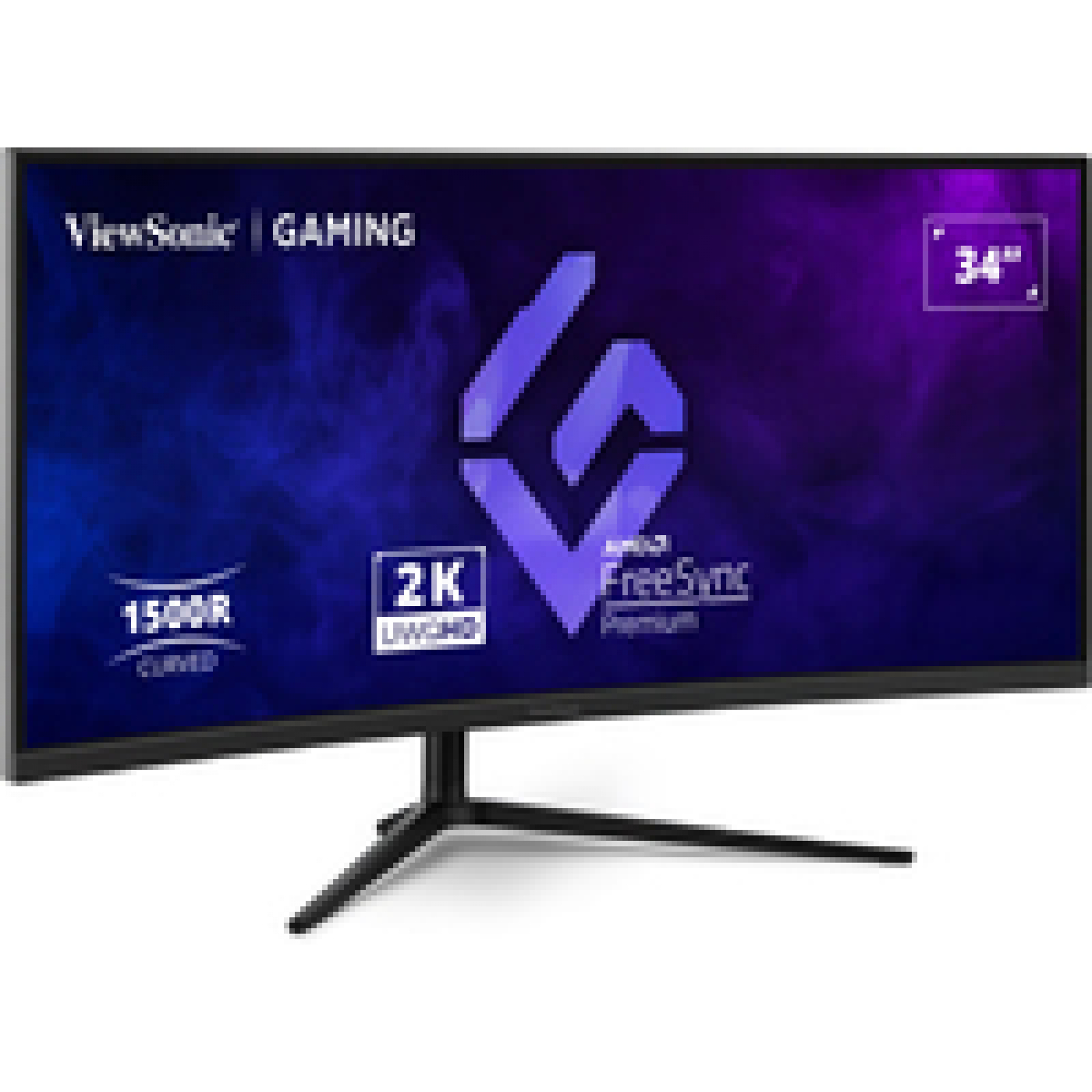ViewSonic VX3418C-2K 86,4 cm (34 Zoll) Curved-LED-Monitor