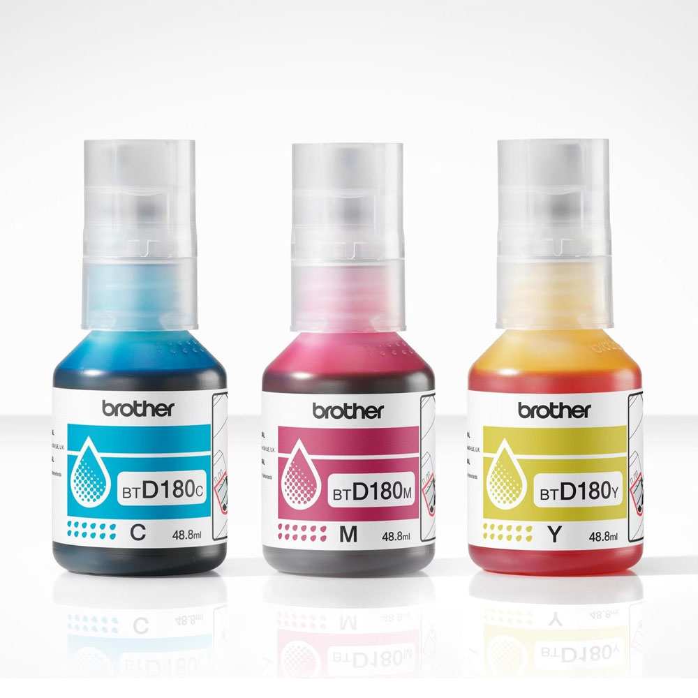 Brother BTD180CL Tintenflaschen Value Pack