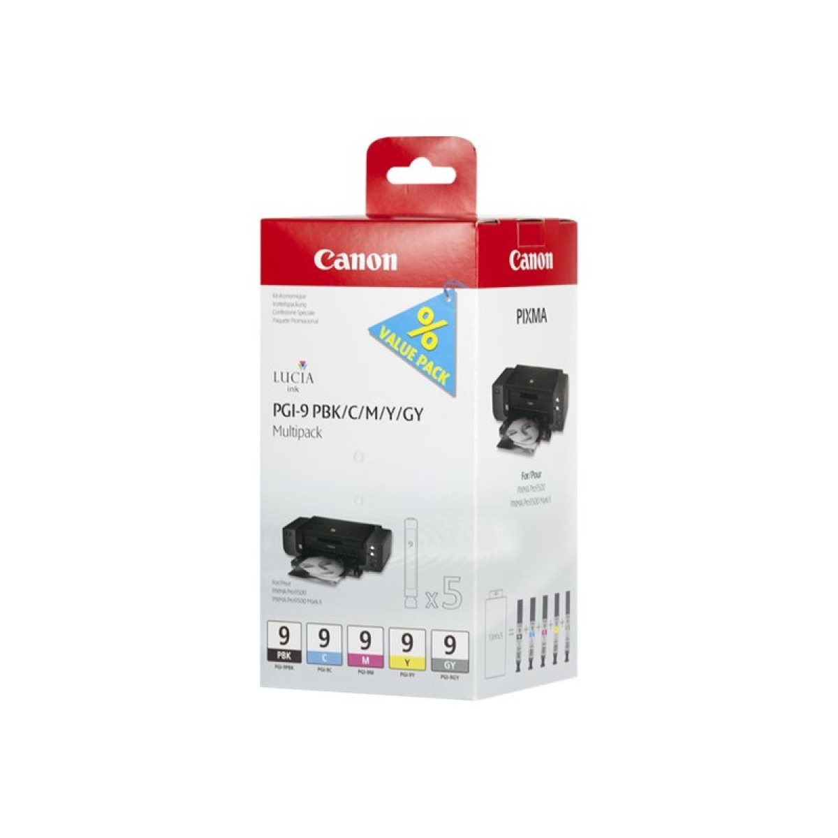 Canon PGI-9 Tintenpatronen Multipack
