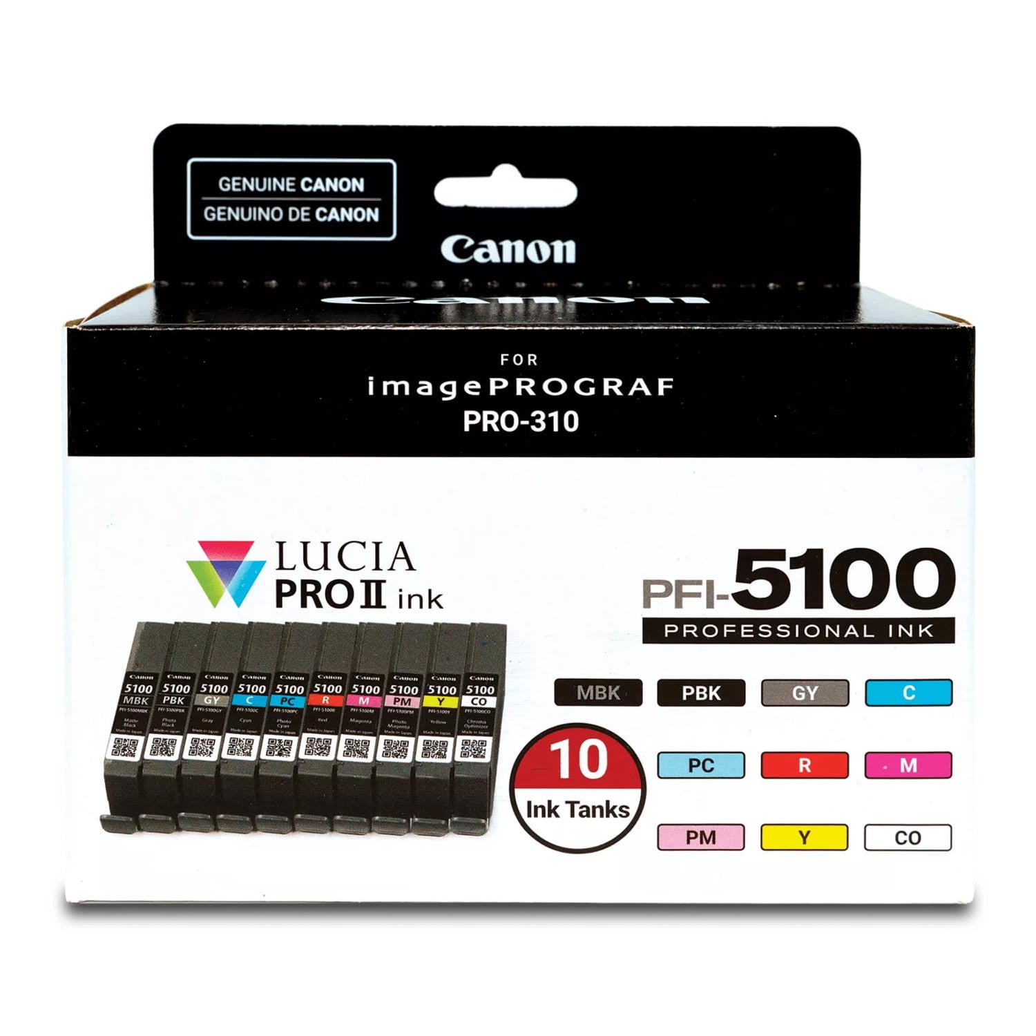 Canon PFI-5100 Tintenpatrone schwarz (6951C009)