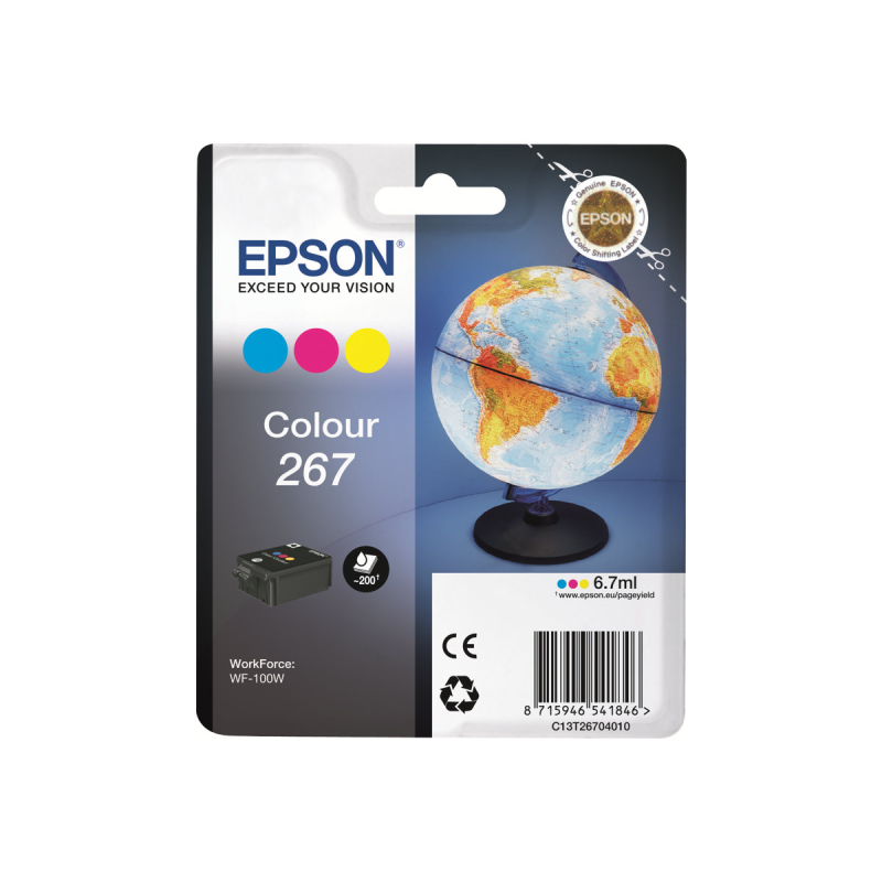 Epson C13T26704010 Multipack Tintenpatrone farbig