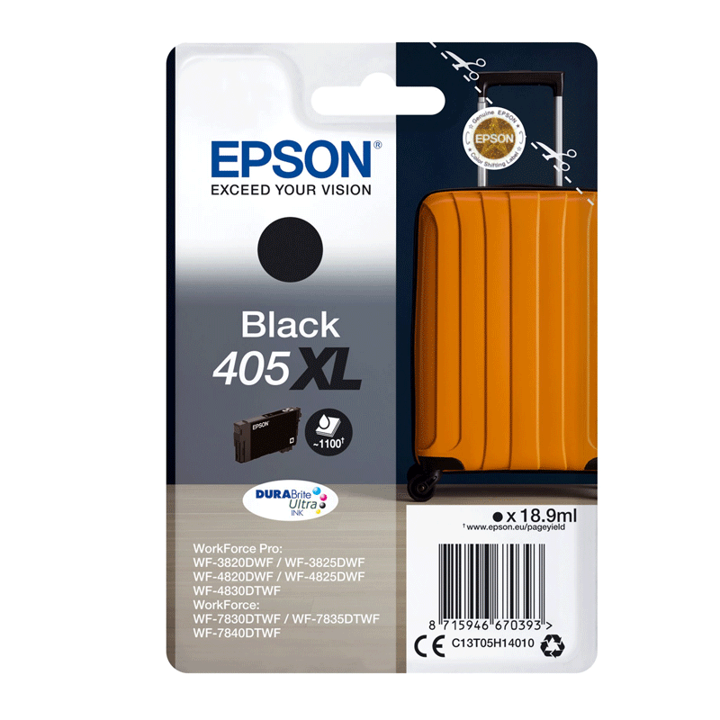 Epson 405XL Tintenpatrone schwarz