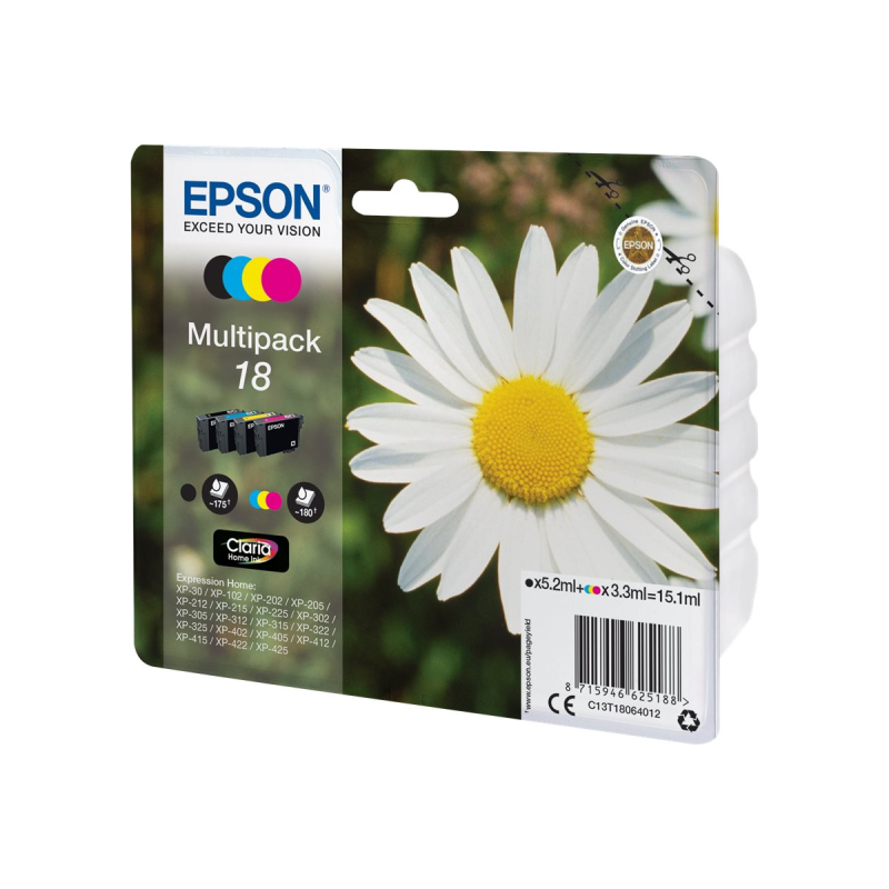 Epson No.18 Tintenpatrone Multipack