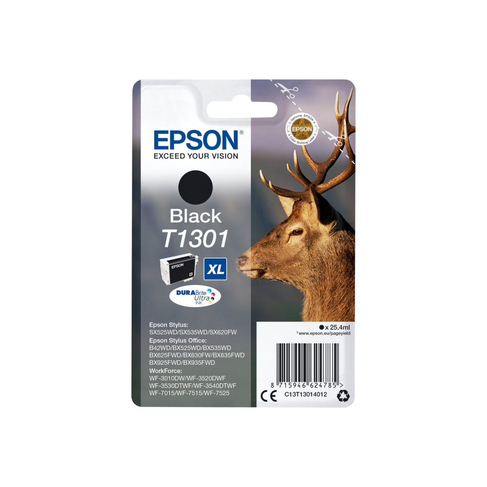 Epson T1301 Tintenpatrone schwarz