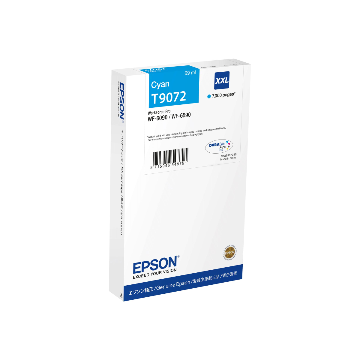 Epson C13T90724N Tintenpatrone cyan