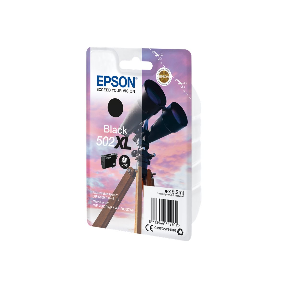 Epson 502XL Tintenpatrone schwarz