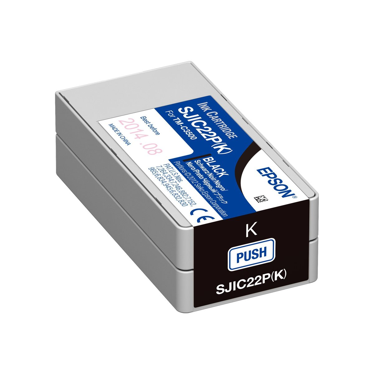 Epson SJIC22PK Tintenpatrone schwarz