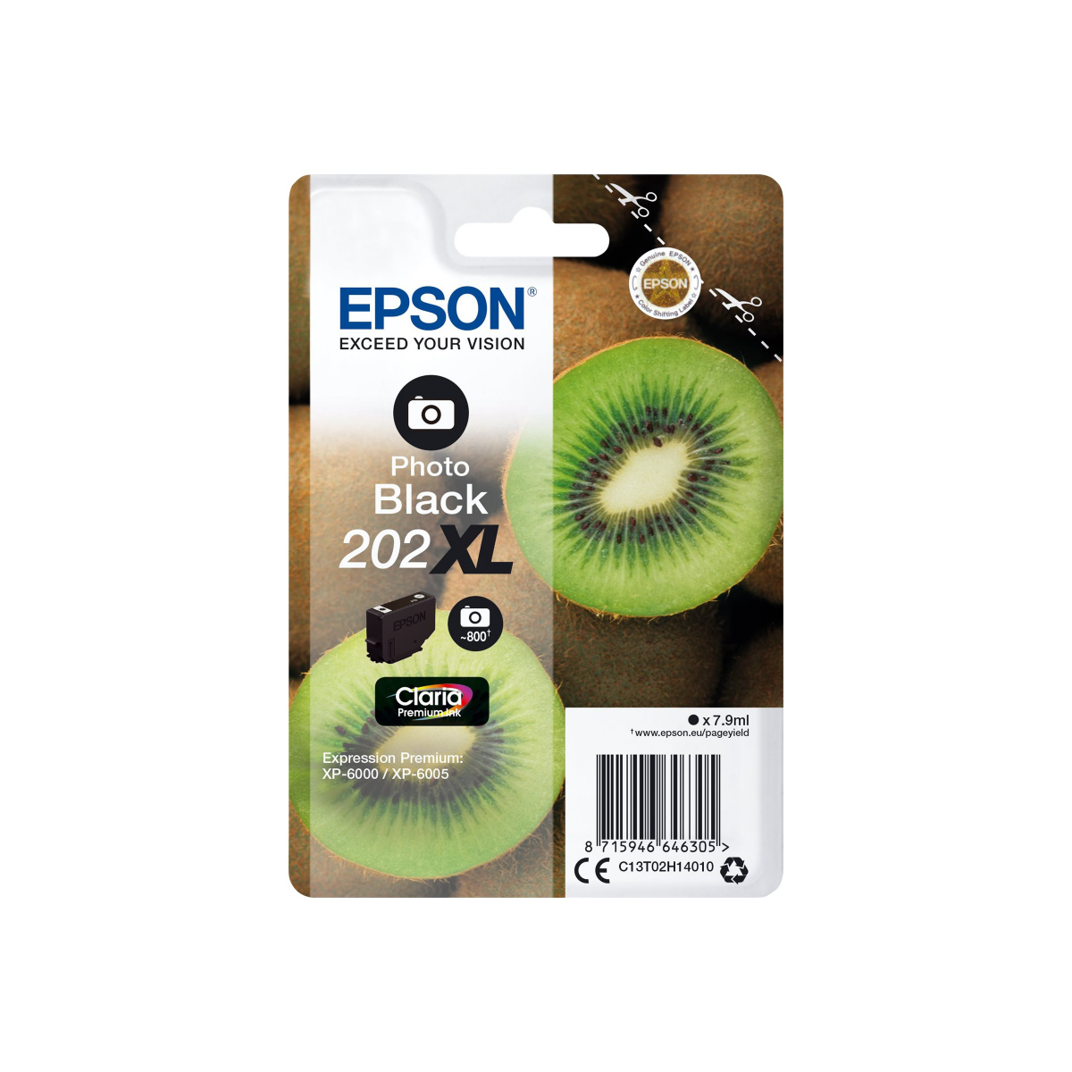 Epson 202XL Tintenpatrone fotoschwarz