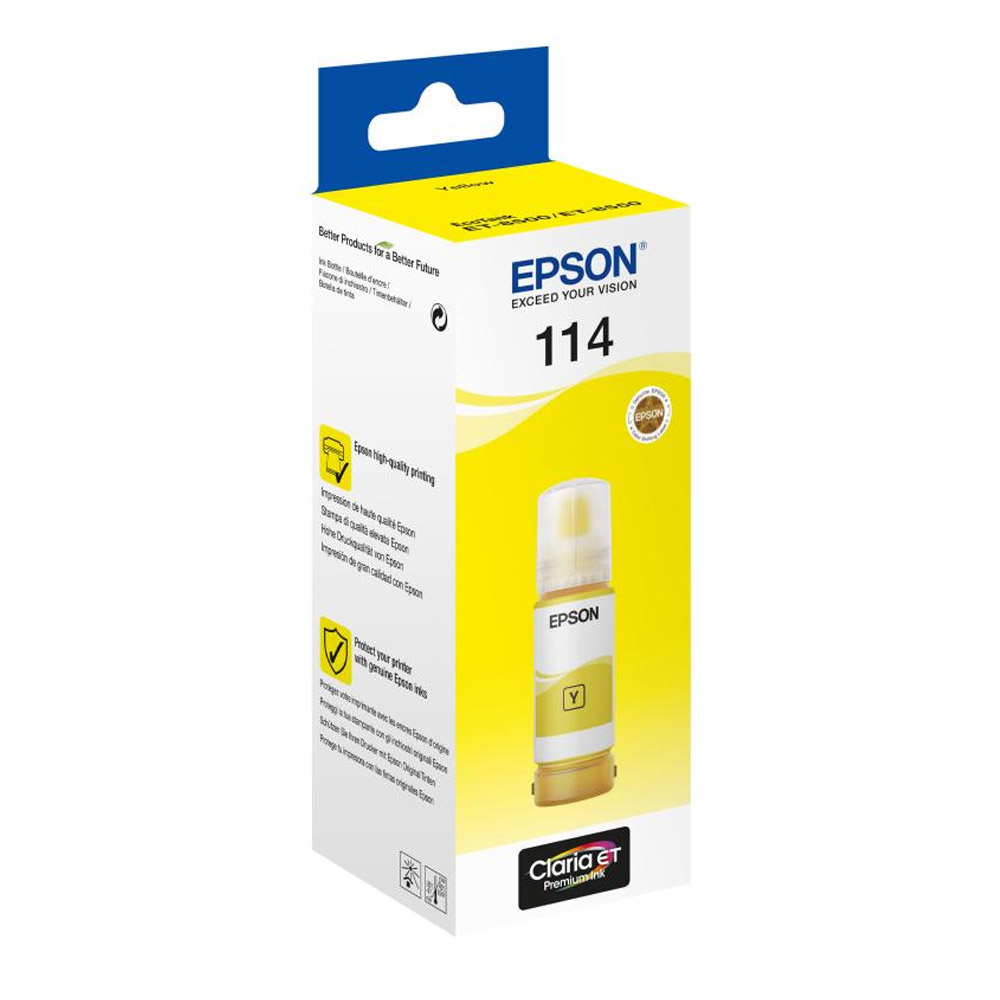 Epson EcoTank 114 Tintenflasche gelb