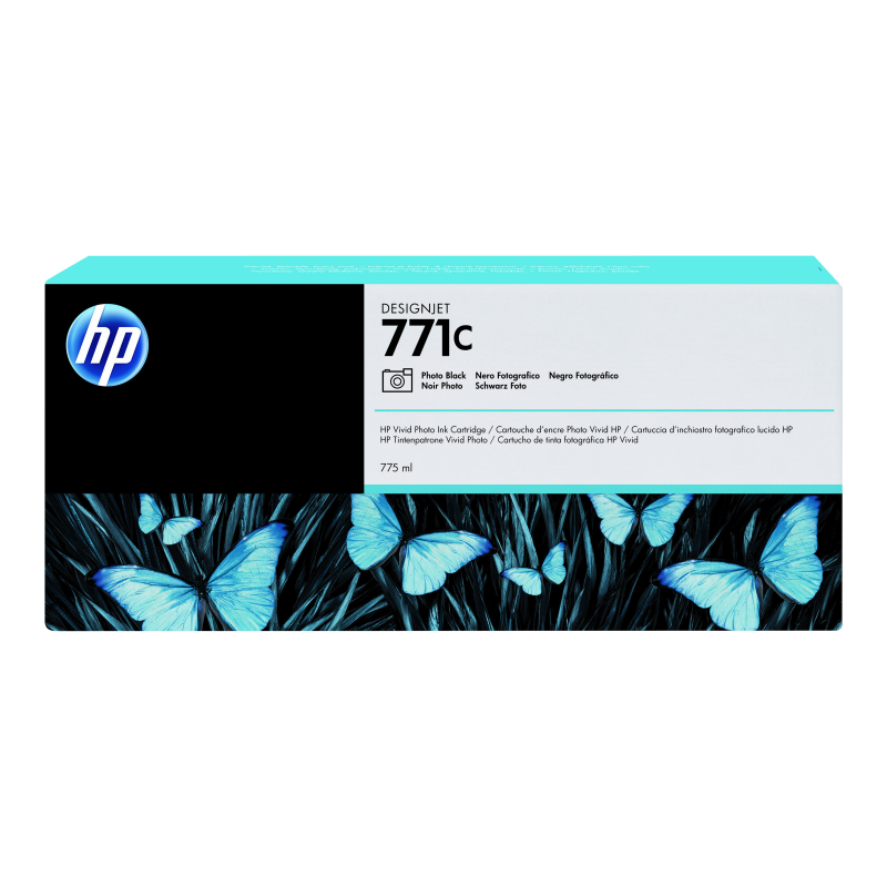 HP 771C Tintenpatrone photo schwarz