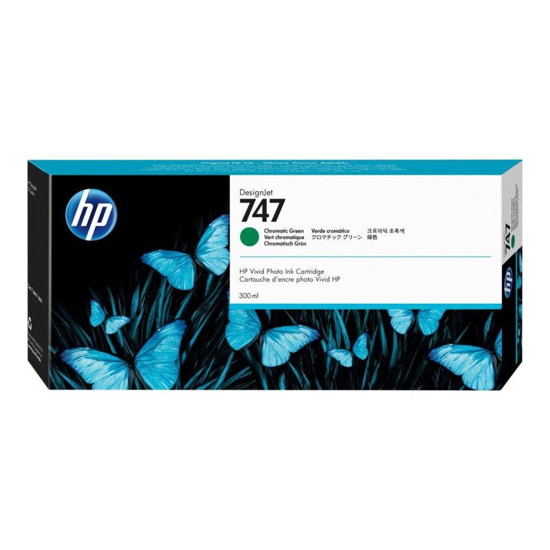 HP No.746 Tintenpatrone chromatic green