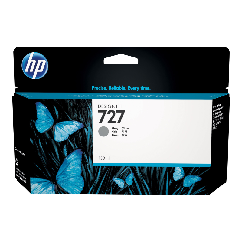 HP No.727 Tintenpatrone grau