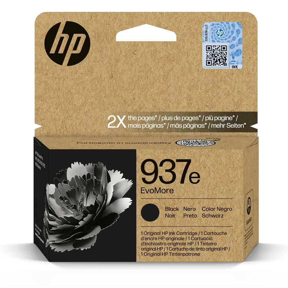 HP No. 937e Tintenpatrone schwarz