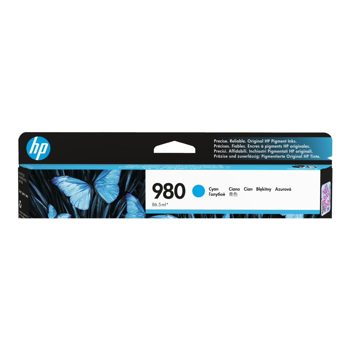 HP No.980 Tintenpatrone cyan