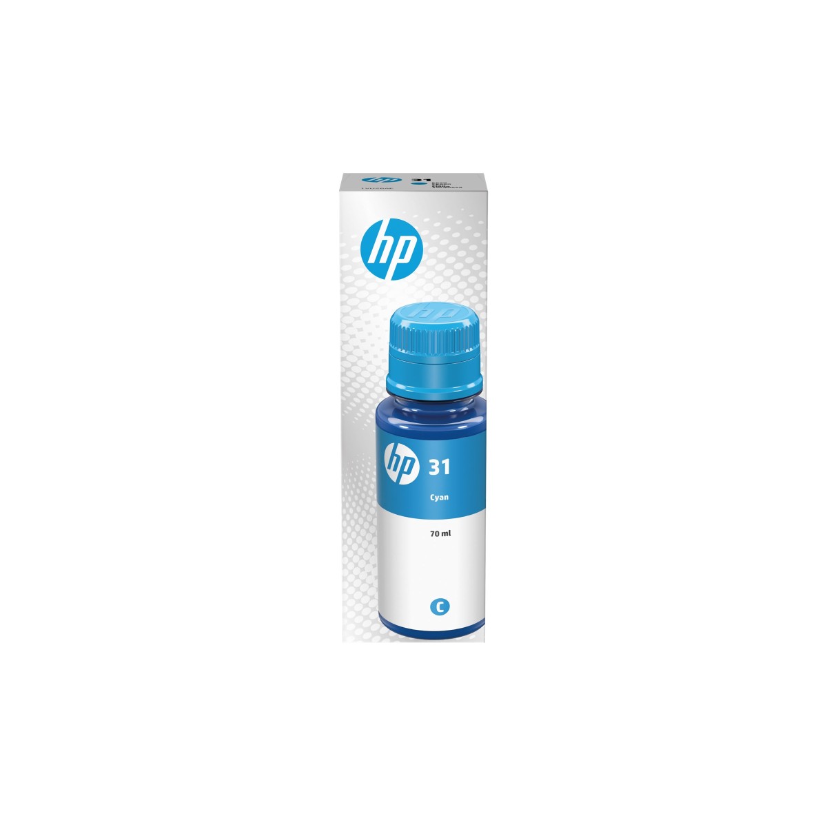 HP No. 31 Tintenflasche cyan