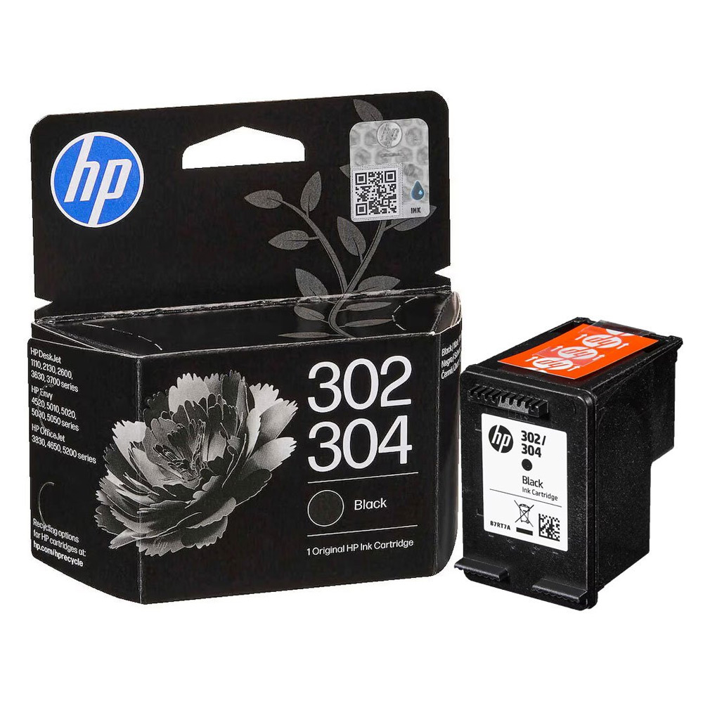 HP 302/304 Tintenpatrone schwarz