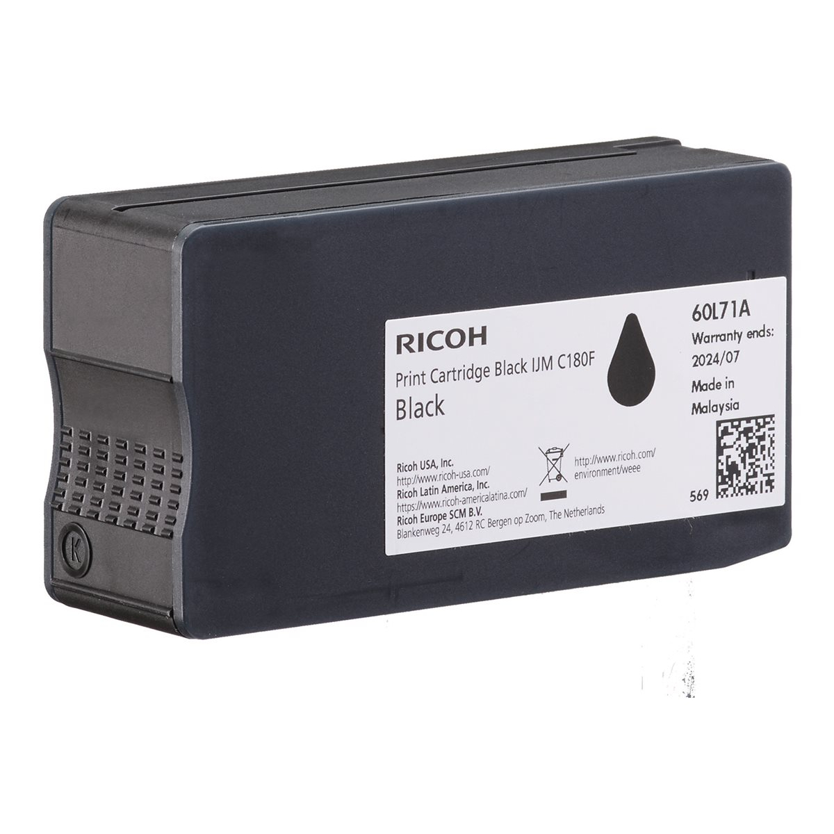 Ricoh 408517 Tintenpatrone schwarz