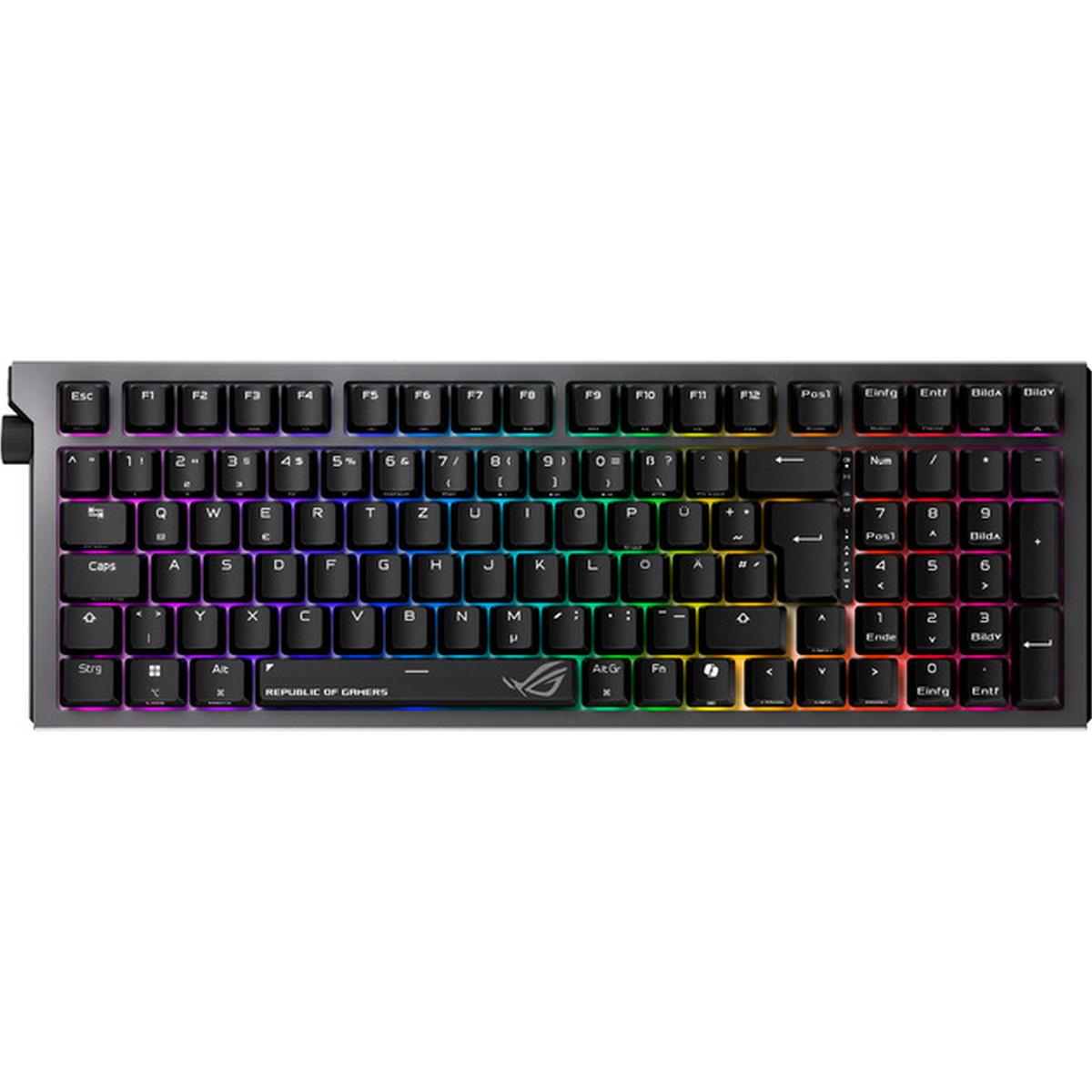 Asus ROG Strix Morph 96 Wireless Gaming-Tastatur schwarz