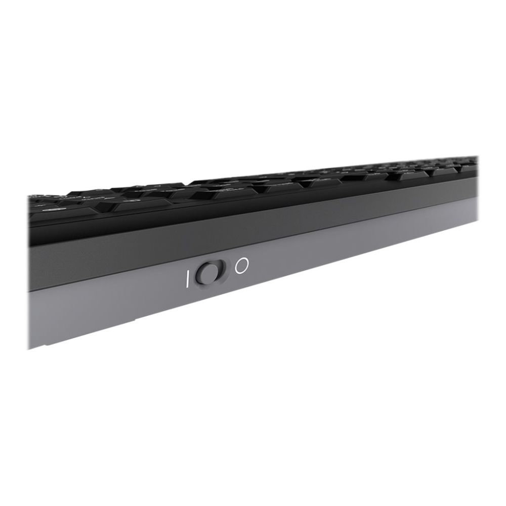 Cherry STREAM KEYBOARD WIRELESS Internationales Layout QWERTY Tastatur schwarz