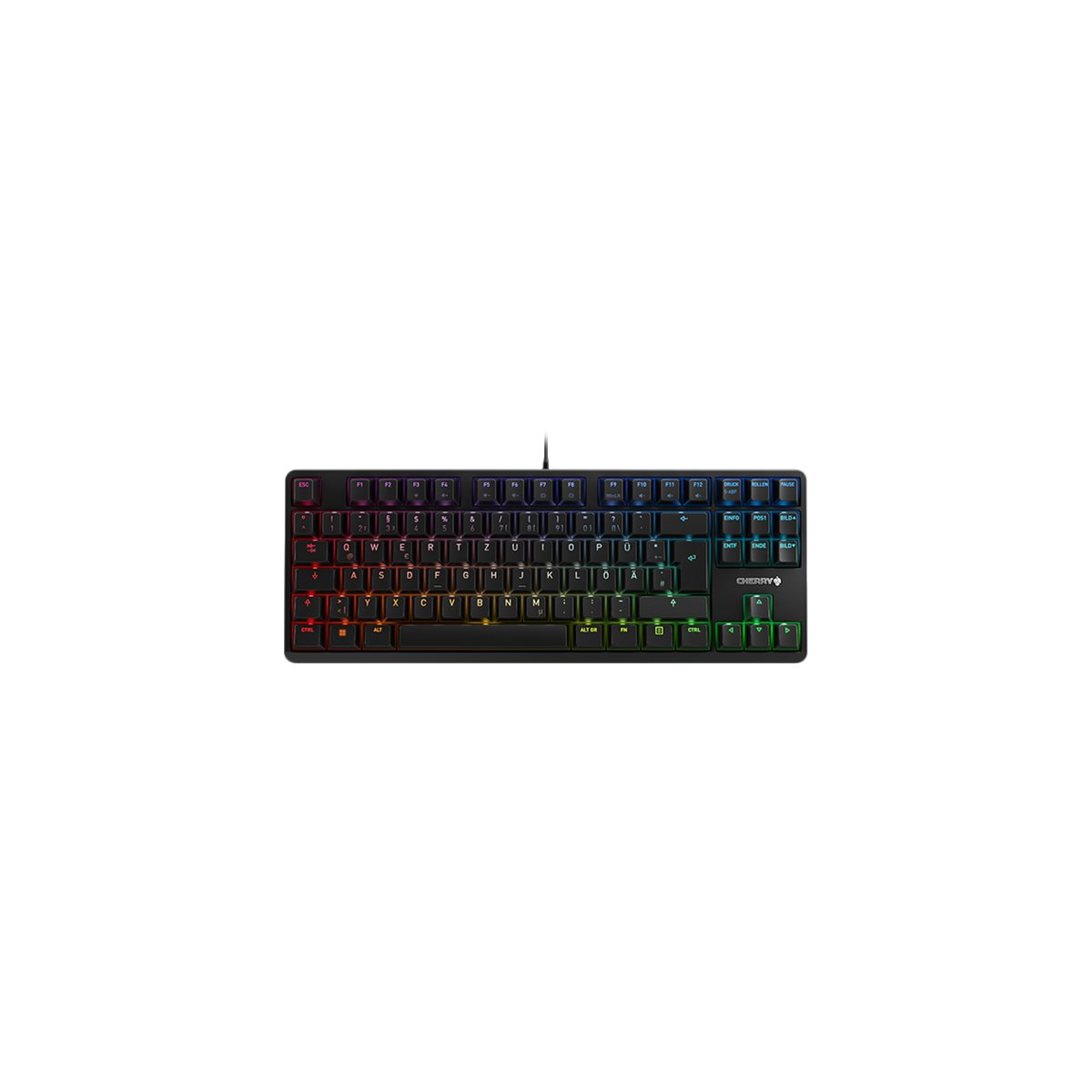 Cherry G80-3000N RGB TKL Gaming-Tastatur schwarz