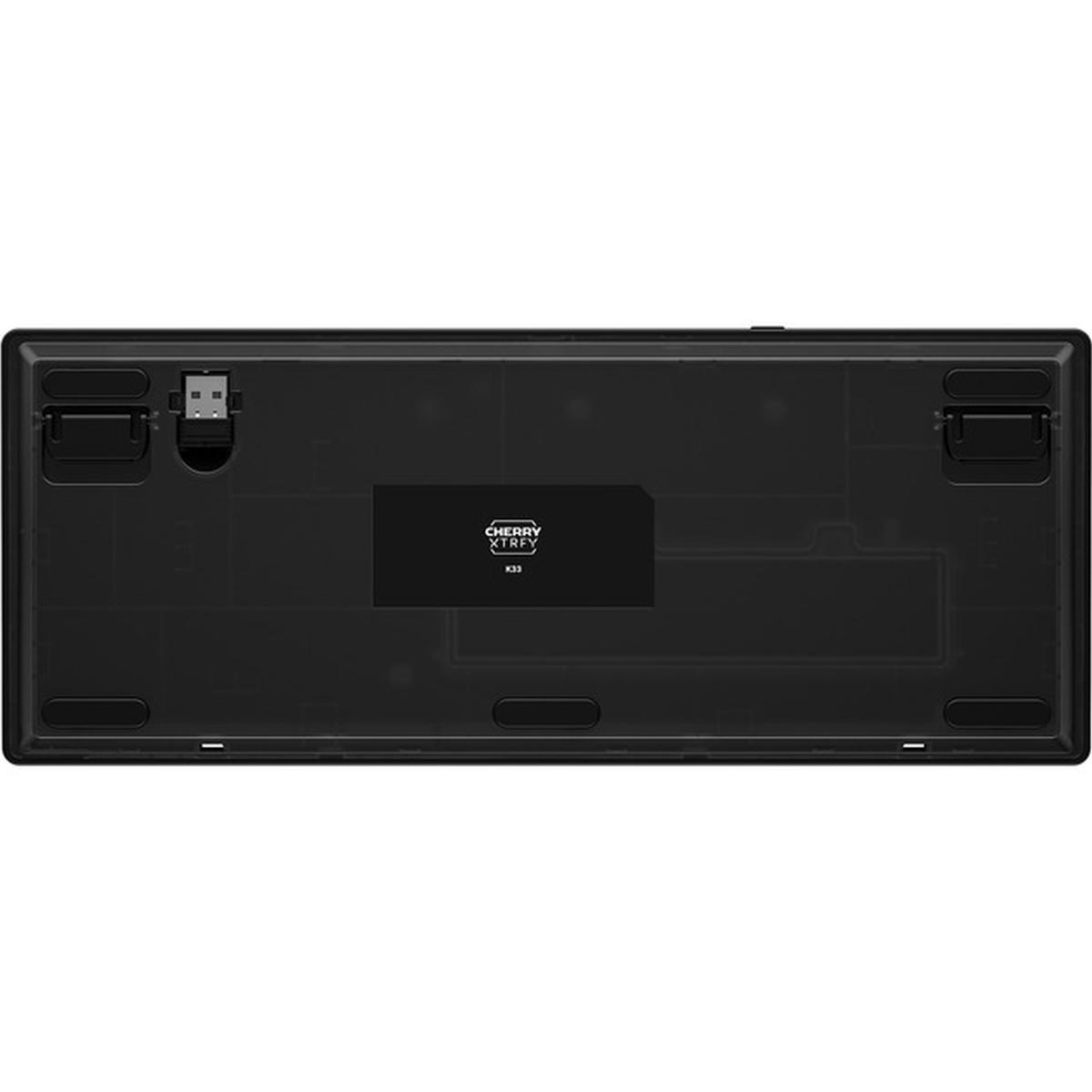 Cherry XTRFY K33 Compact Wireless Gaming-Tastatur QWERTZ schwarz