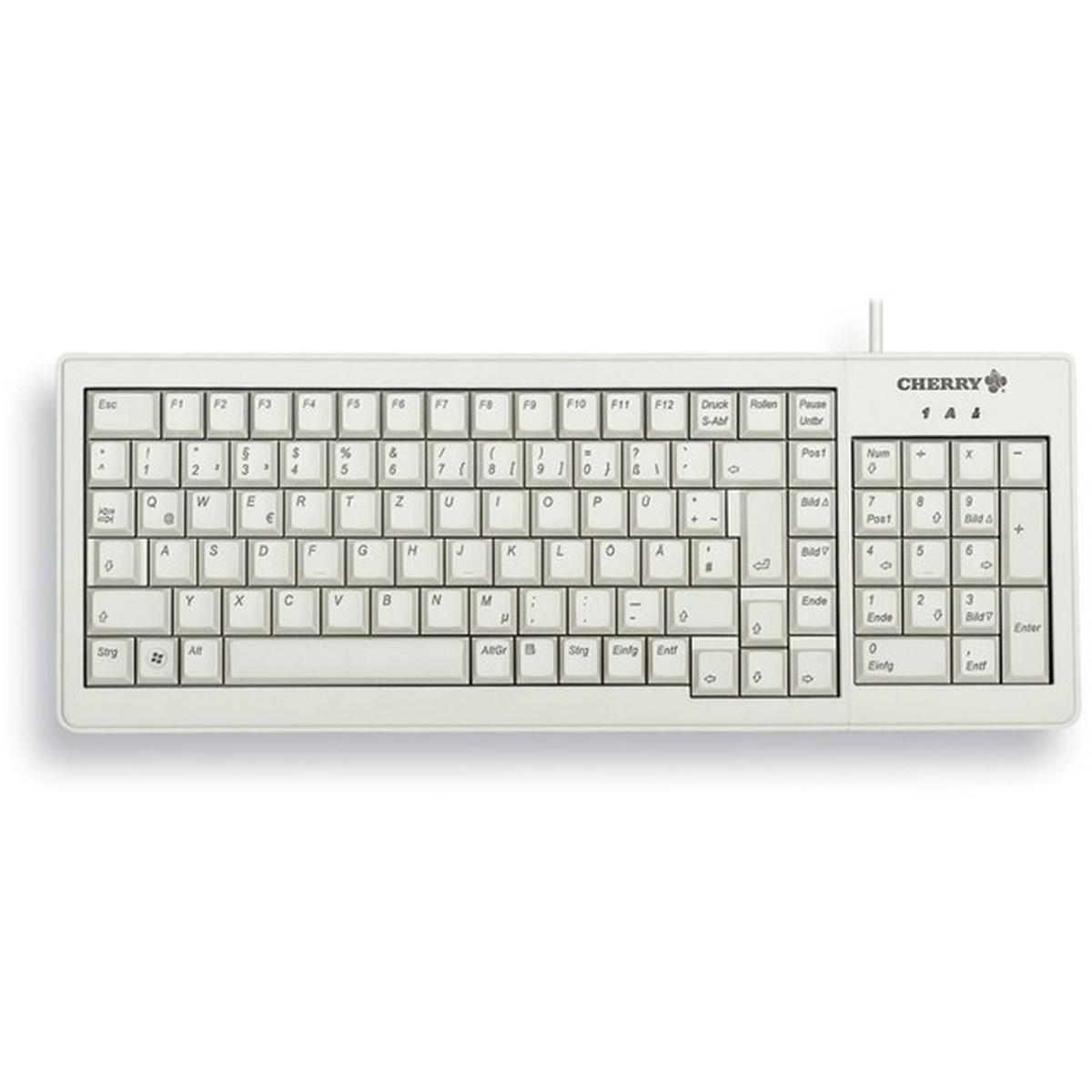 Cherry XS Complete G84-5200 PS/2 Tastatur grau