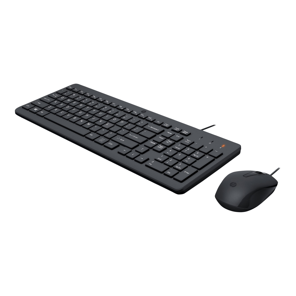 HP 150 Maus-Tastatur Set USB schwarz